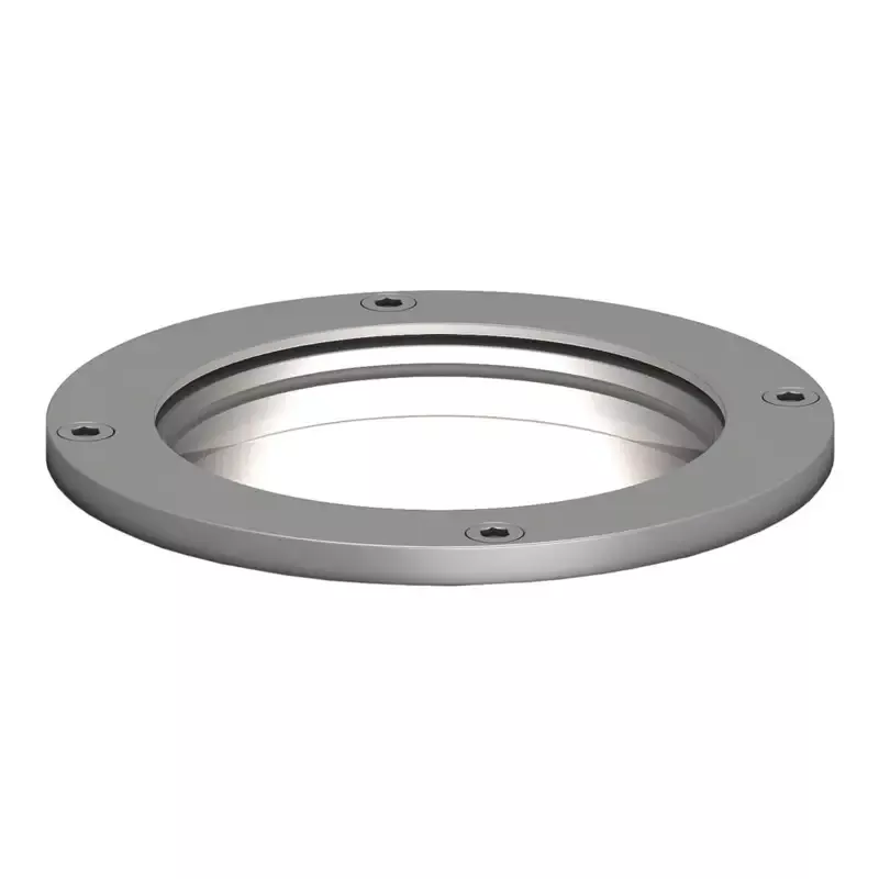 Trim Ring & Glass Lens Assembly Only For Lumiere Boca 612 Non-Adjustable In-Ground