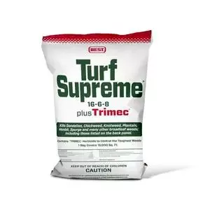 Turf Supreme 16-6-8 PLUS with Trimec – 50lb Bag