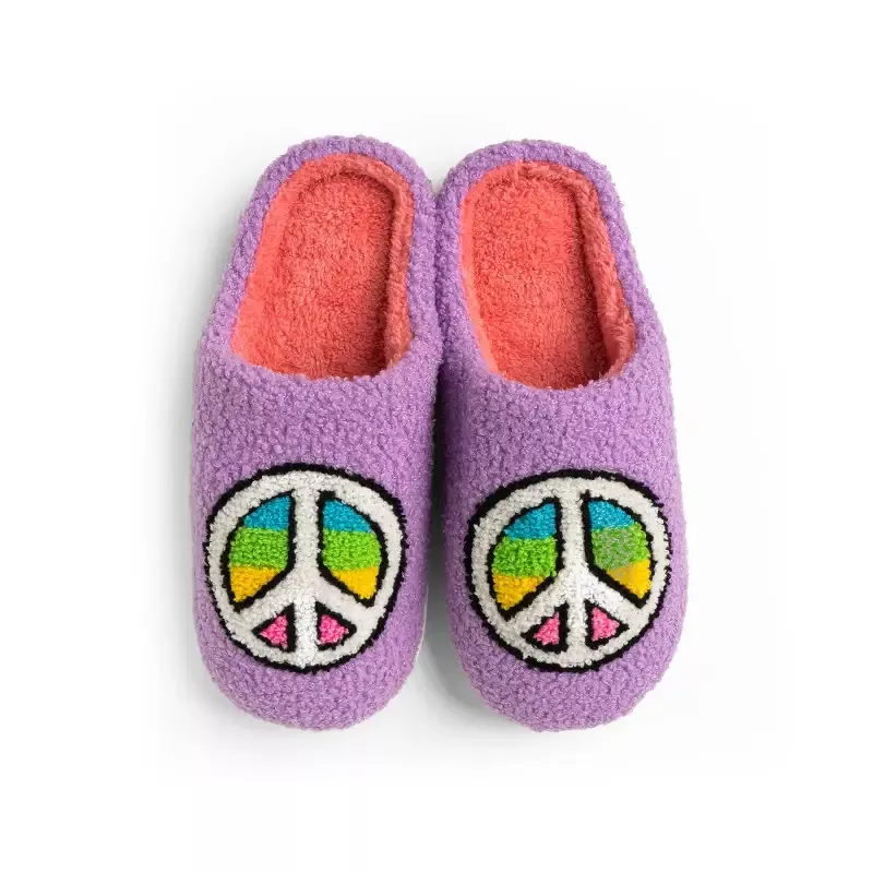 Two Left Feet™ Peace Out Slippers