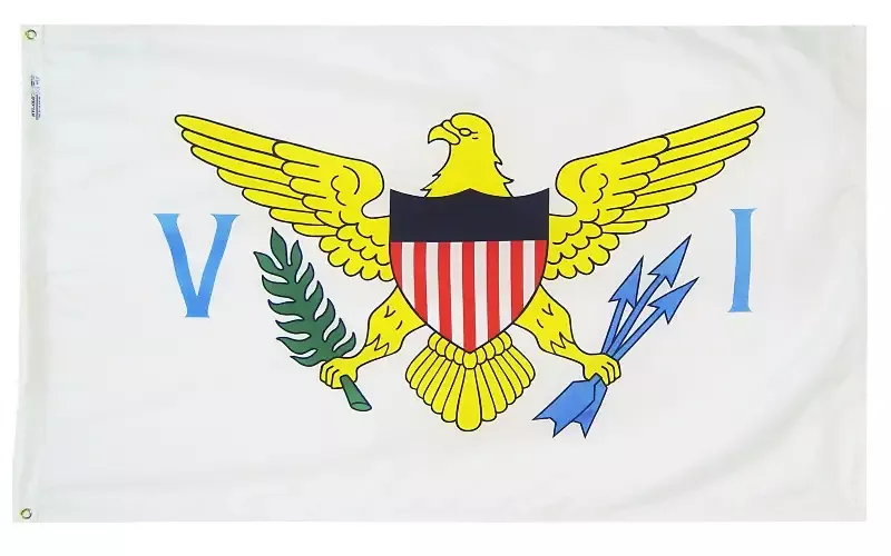 U.S. Virgin Islands Courtesy Flag 12″ x 18″