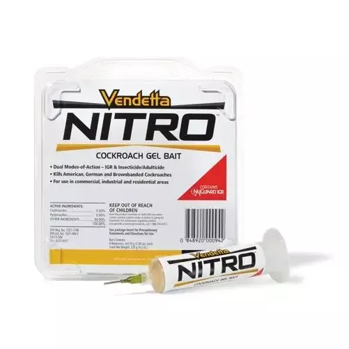 Vendetta Nitro Cockroach Gel Bait – Box of 4 x 30 g Tubes