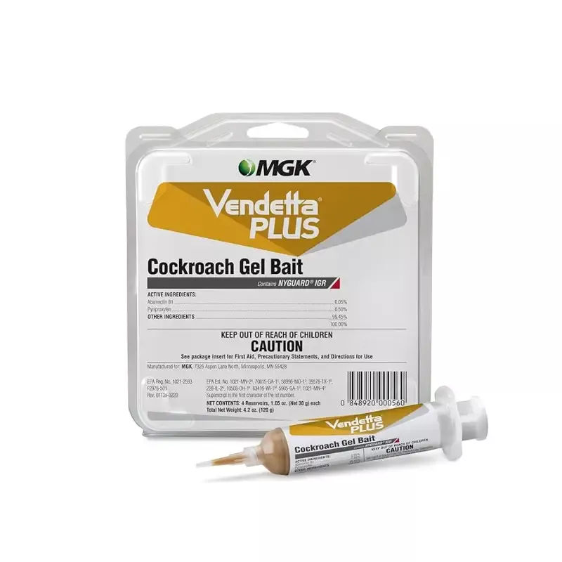 Vendetta Plus Cockroach Gel Bait – Box of 4 x 30 g Tubes