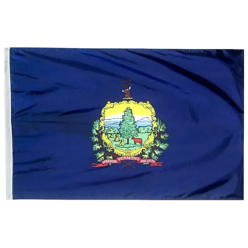 Vermont Courtesy Flag 12″ x 18″