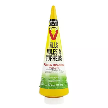 Victor Poison PeanutsKills Moles and Gophers Pellets