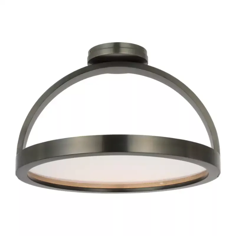 Visual Comfort Cerne Large Semi Flush Mount Light