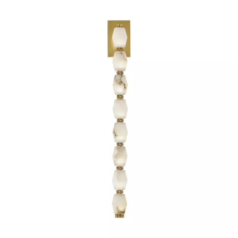 Visual Comfort Collier Alabaster 28 Sconce