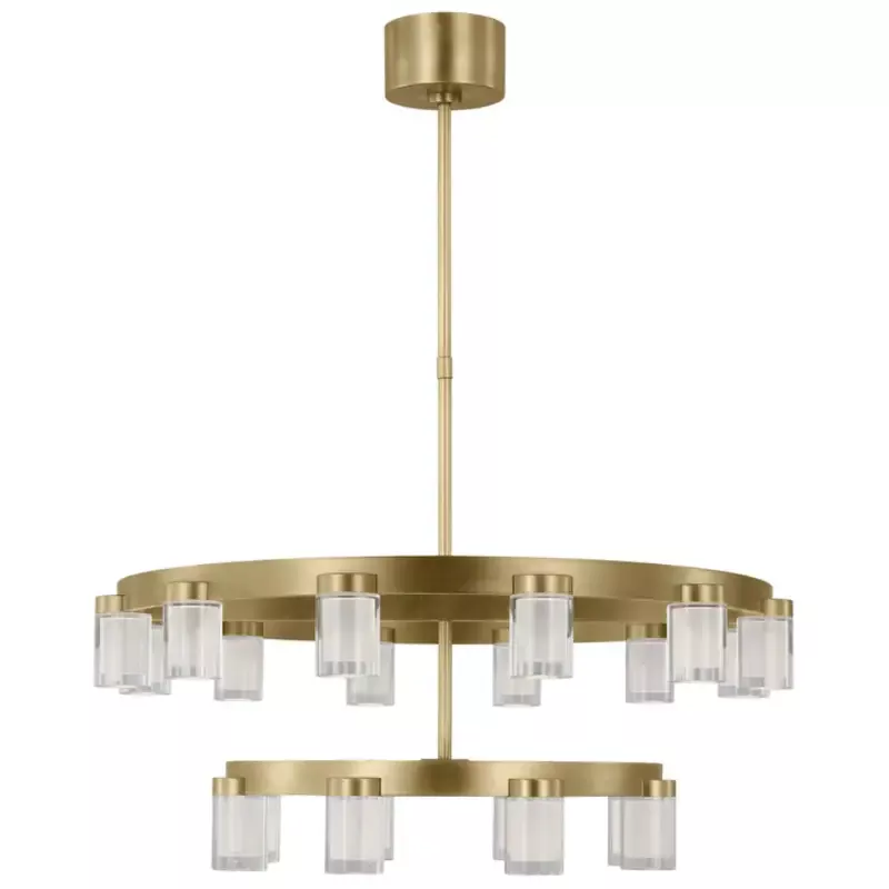 Visual Comfort Esfera Two Tier Medium Chandelier