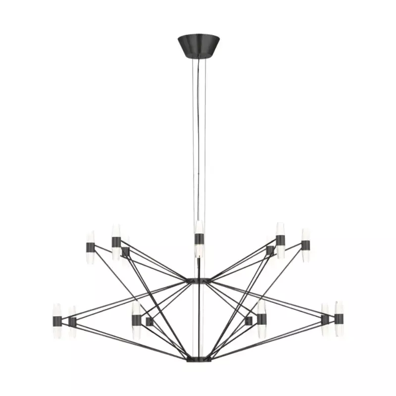 Visual Comfort Lassell Two Tier X-Large Chandelier
