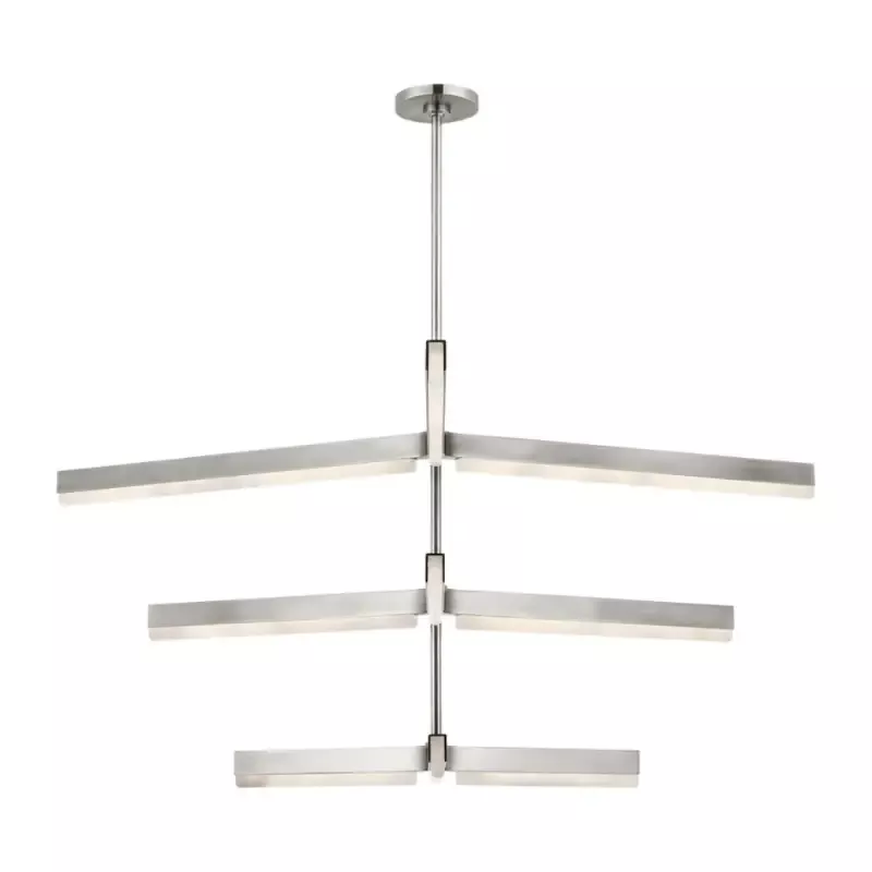 Visual Comfort Linea 56 Three Tier Chandelier