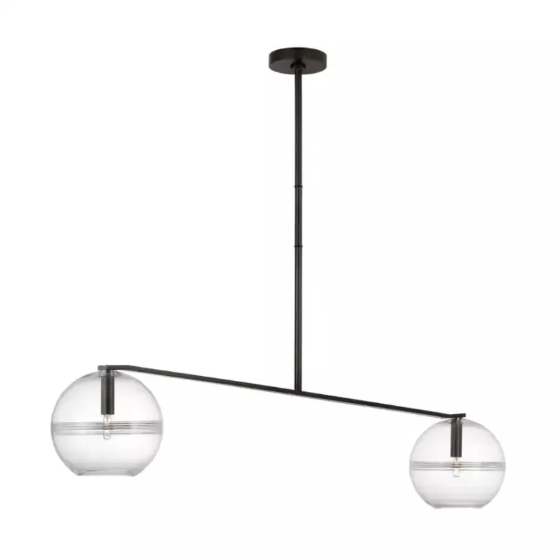 Visual Comfort Lowing Medium Wide Chandelier