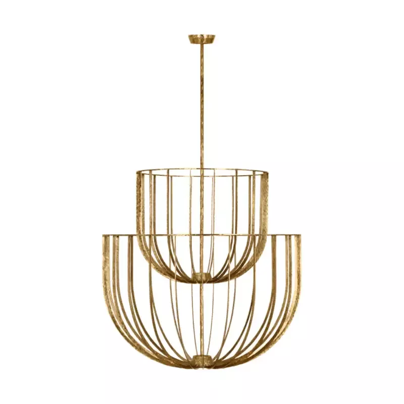 Visual Comfort Sanchi Large Two Tier Chandelier