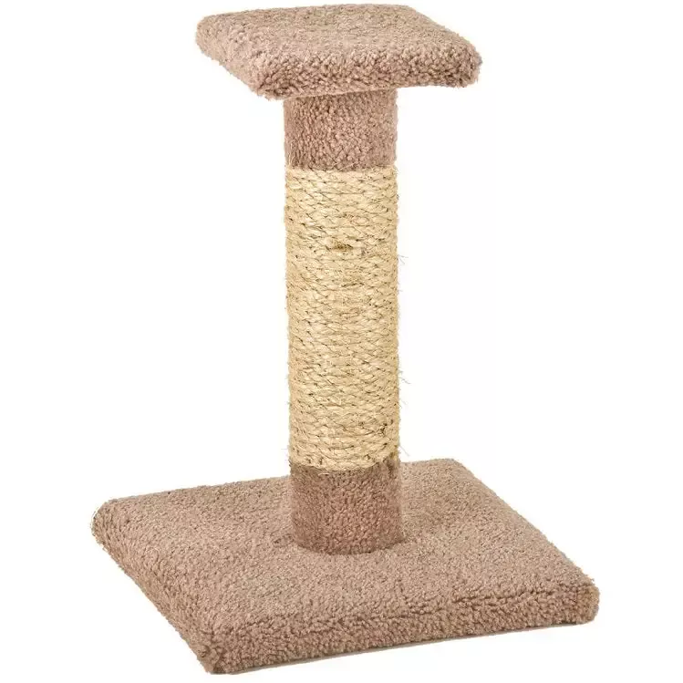 Ware 18″ Kitty Cactus Scratching Post with Natural Rope