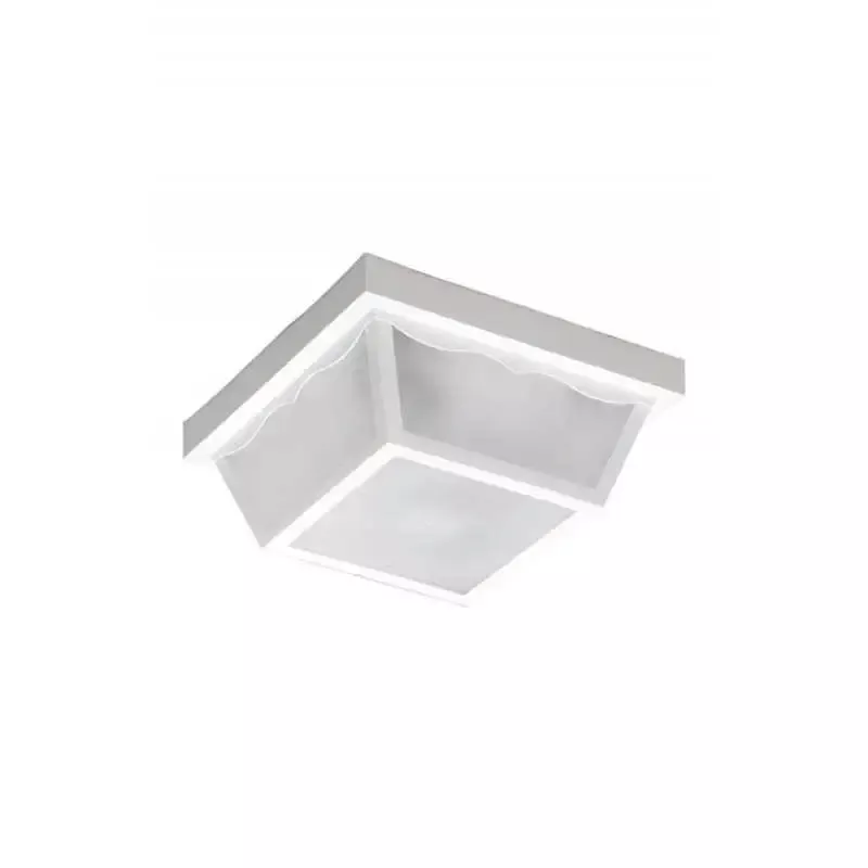 Wave Lighting 157FM 10″ Square Townhouse Ceiling Mount with Photocell Option