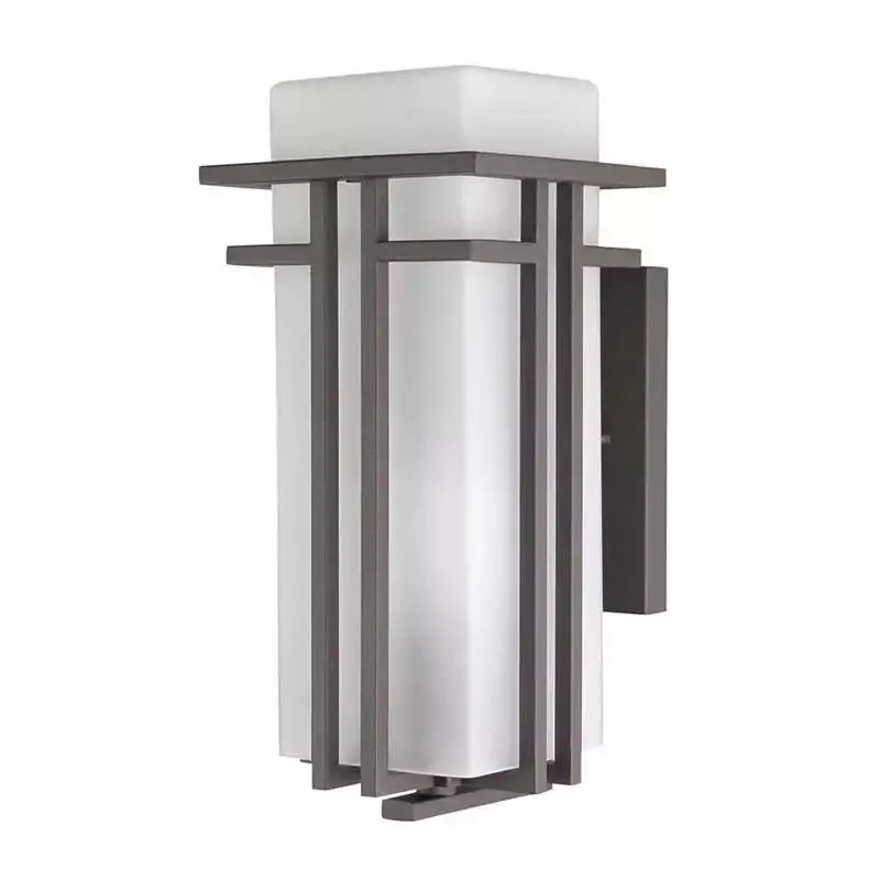 Wave Lighting 549V Outdoor Villa Small Wall Frosted Diffuser Bronze Fixture