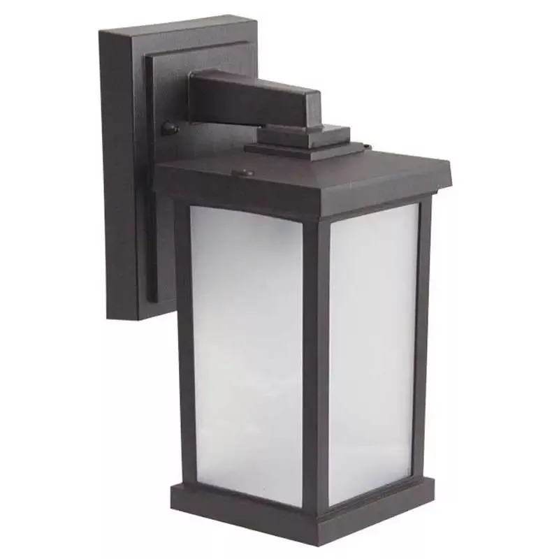 Wave Lighting S51S Artisan Small Square Outdoor Wall Mount with Photocell