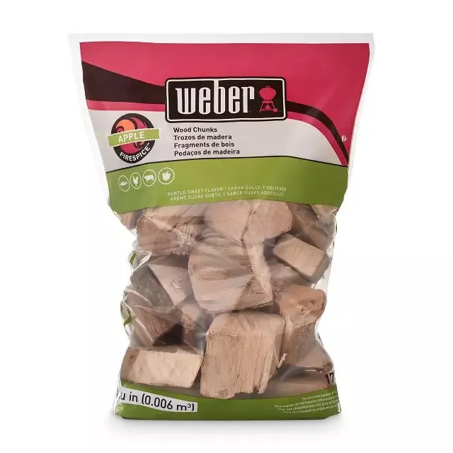 Weber Apple Wood Chunks, 350 cu. in.