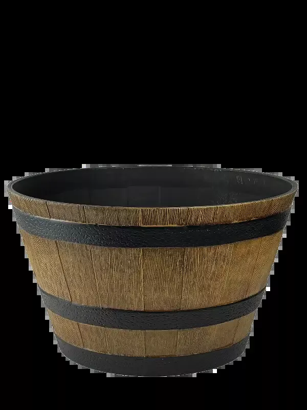 Whiskey Barrel Planter – Large – 12″ x 20.5″