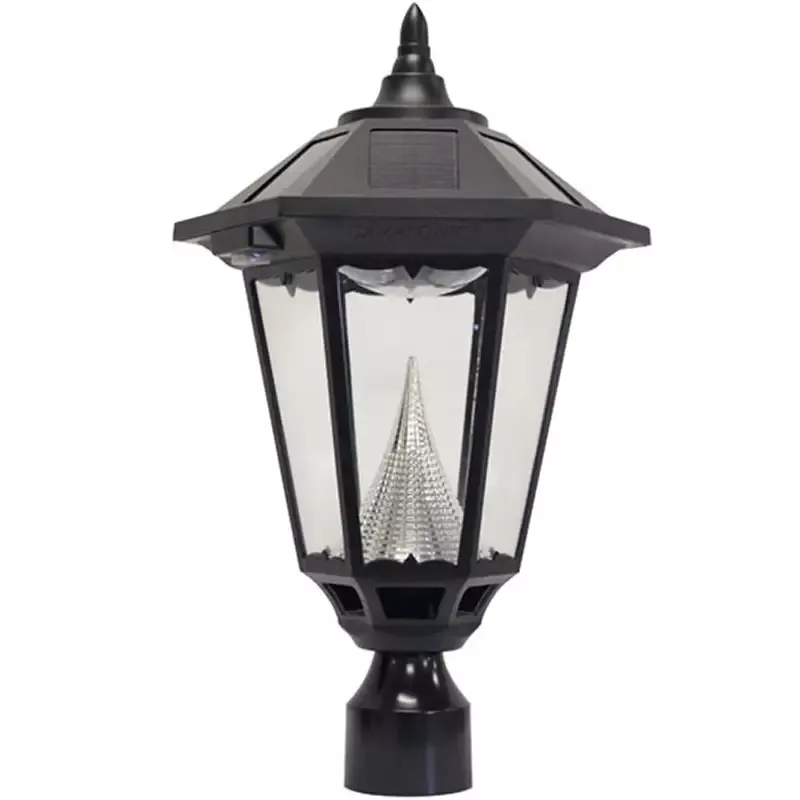 Windsor Black Solar Lantern