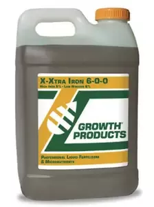 X-Xtra Iron 6-0-0 9 Fertilizer jug