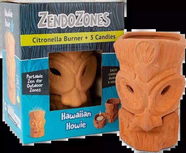ZendoZones Citronella Burner – Hawaiian Howie