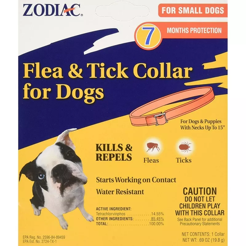 Zodiac Flea & Tick Dog Collar, 15″