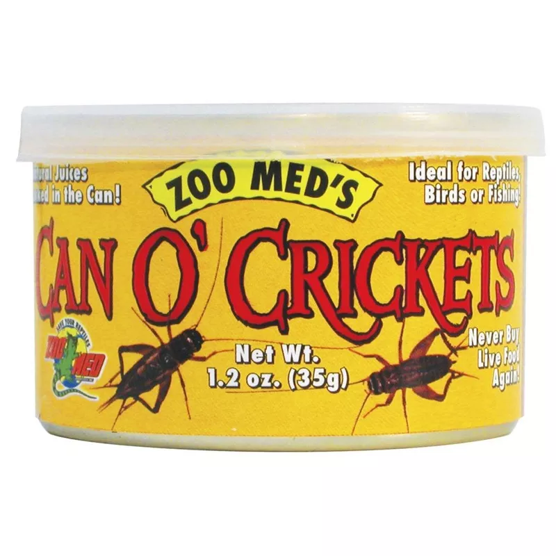 Zoo Med Can O’ Crickets, 1.2 oz.